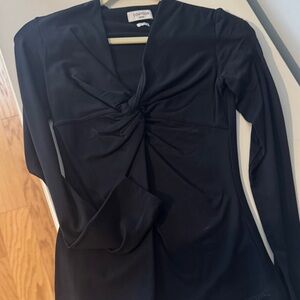 Aritzia Long Sleeve Top with Twist Front